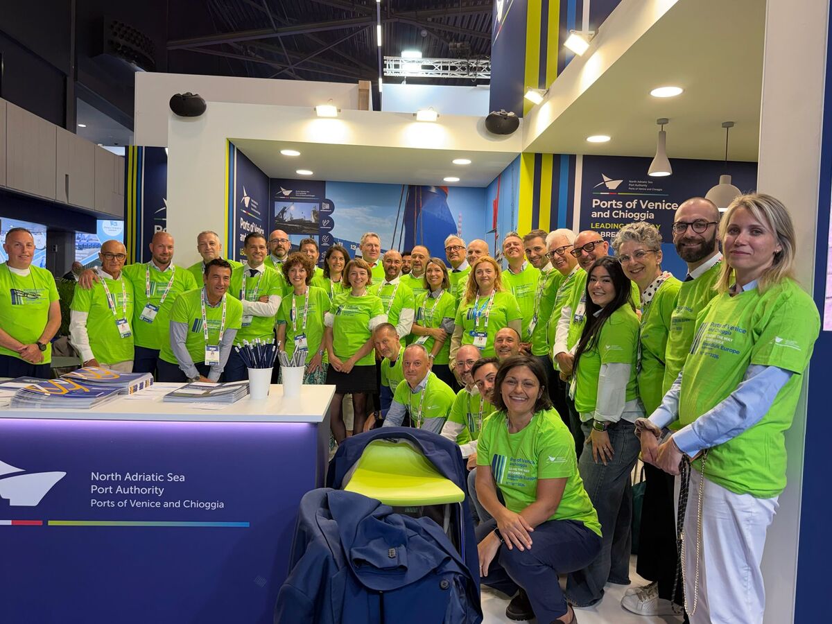 La delegazione veneta allo stand AdSP MAS